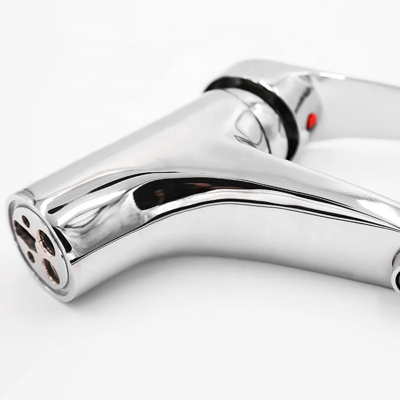 OEM ODM Wholesale Custom Modern Style Faucet Zinc Single Lever Faucet Basin Mixer Tap For Bathroom