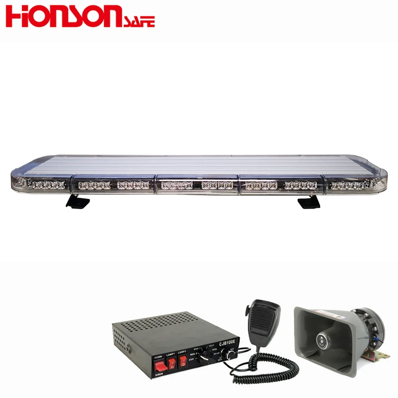 HS4332 Cool New stylish lens LED group car emergency auto ambulance LED warning light bar