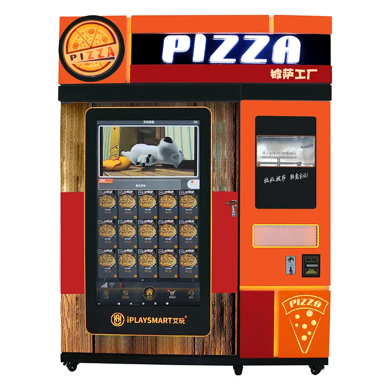 Hot Food Distributeur Automatique Pizza Vending Machine