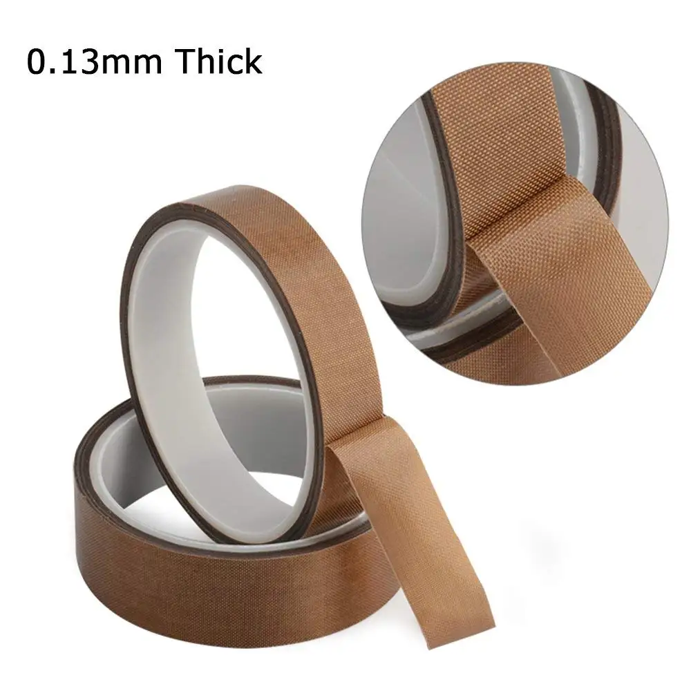 Rollers High Temperature Resistant 2*2 mm Ptfe Coated Fiberglass Fabric Tape with Silicone Adhesive For Conveyor Belt