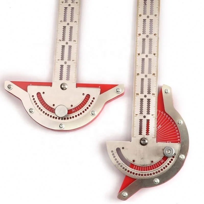 Линейка для деревообработки, угломер, инструмент для столярных работ из нержавеющей стали, линейка для кромок столярных работ