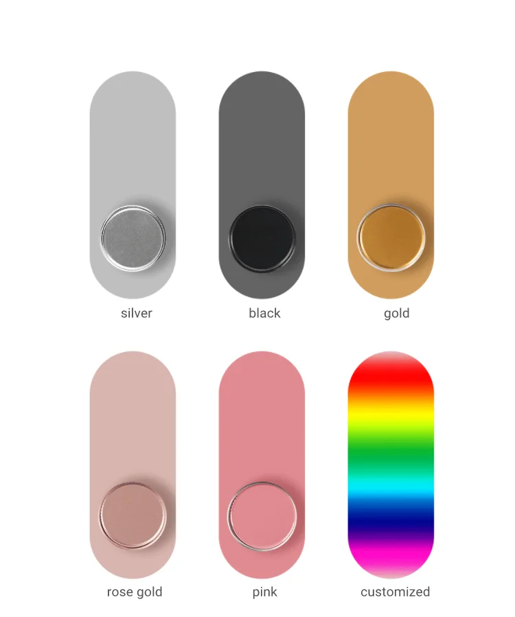 Stock refillable black skincare container 15ML 15g 40*18mm empty screw metal cosmetic packaging storage balm tin aluminum jar