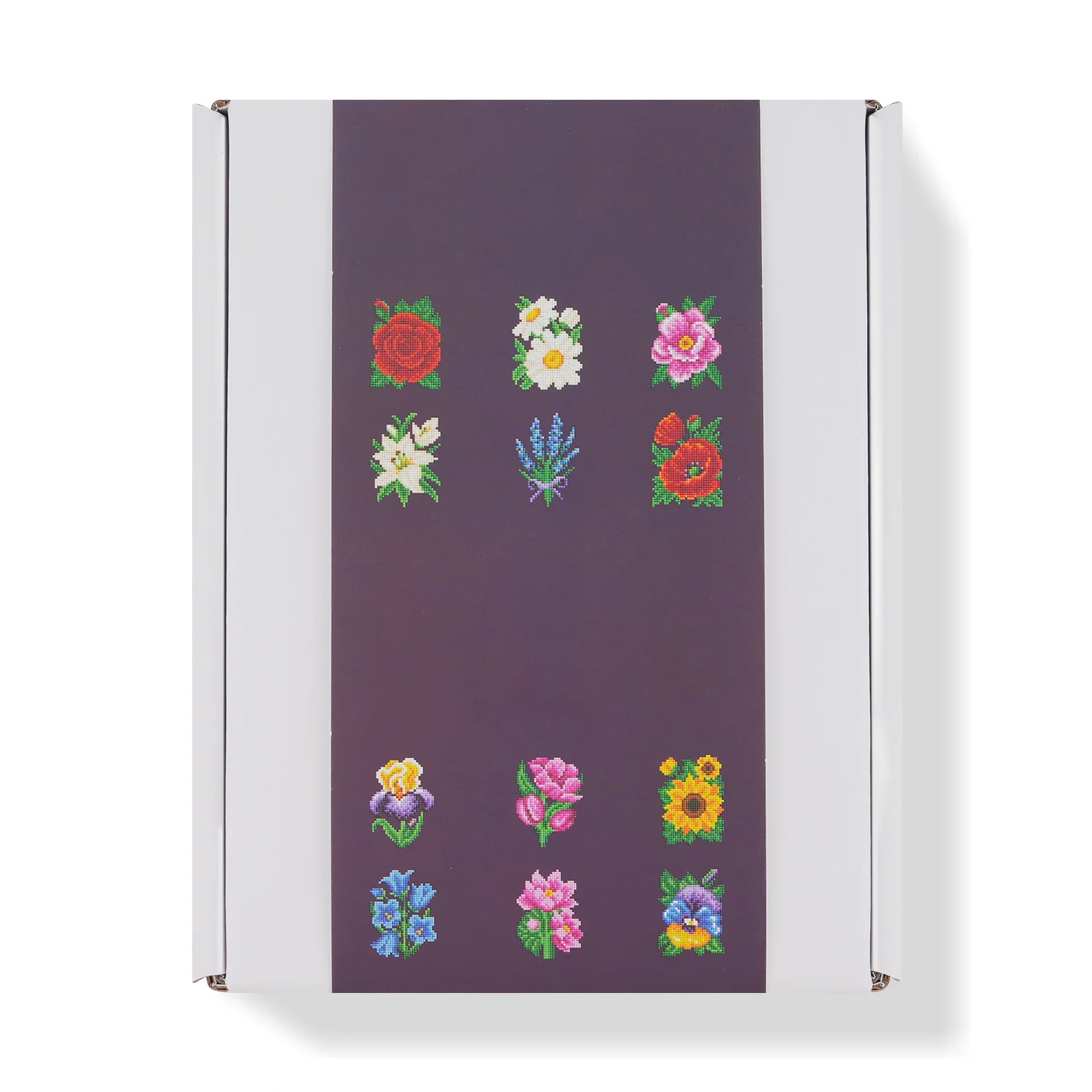 12-piece Mini Diamond Painting Flower DIY Small Diamond Painting Gift for Friends Diamond Painting Artwork