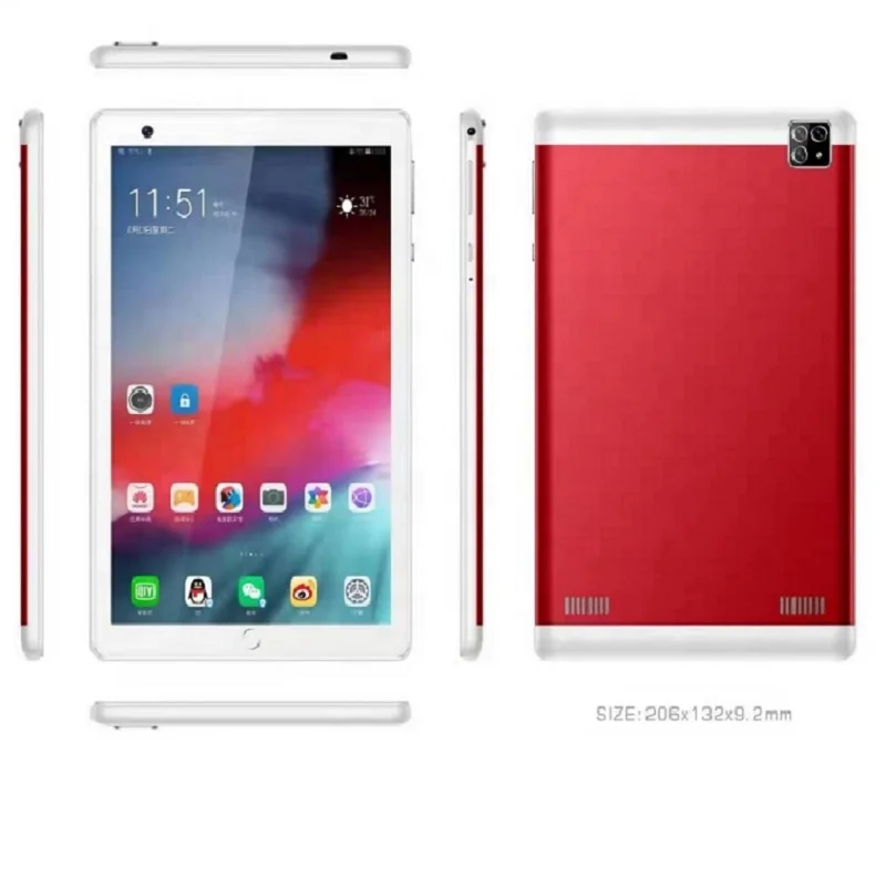 MTK6753 4G LTE Android 8.1Tablet 8 inch education Tablet PC 2GB RAM 32GB Touch Screen Octa Core Phone Tablet