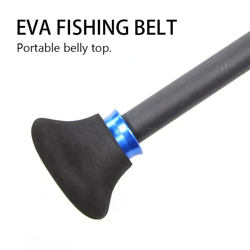 Fishing Fighting Belt Rod Butt Fishing Pole Holder Cushion IN, STAND UP FIGHTING BELT PADS