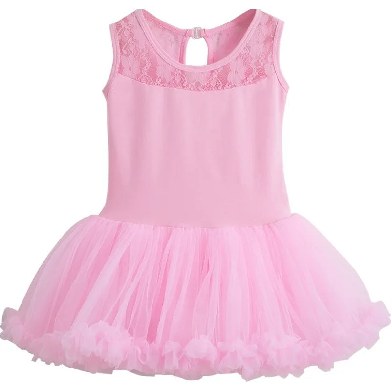 Kids Leotard Ballet Tutu Dress Dancewear Sleeveless Ballet Dresses For Girls