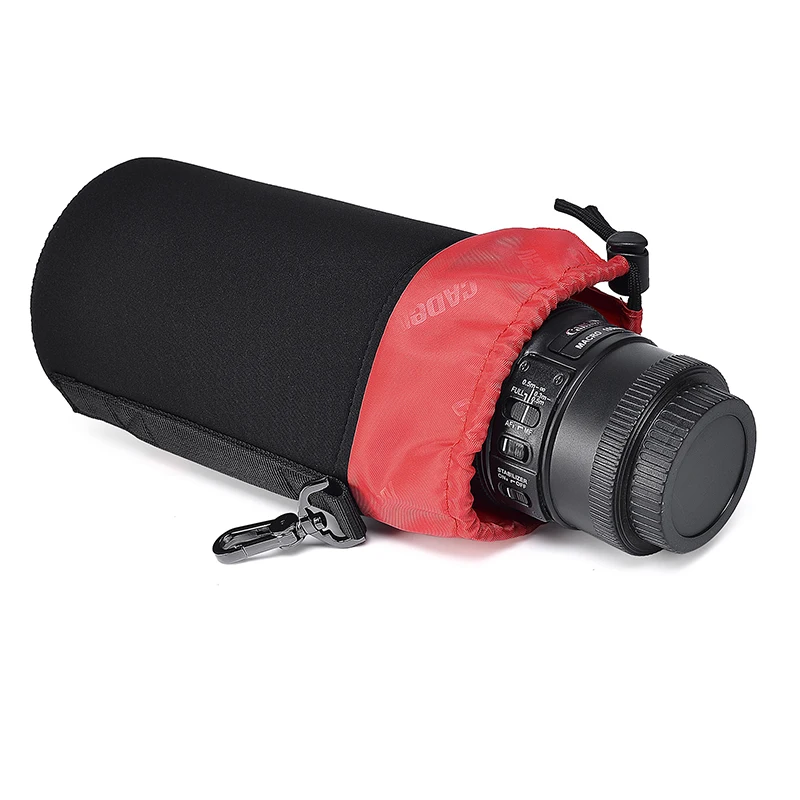 Профессиональный Водонепроницаемый Защитный Мягкий неопреновый чехол для объектива камеры с индивидуальным цветовым размером