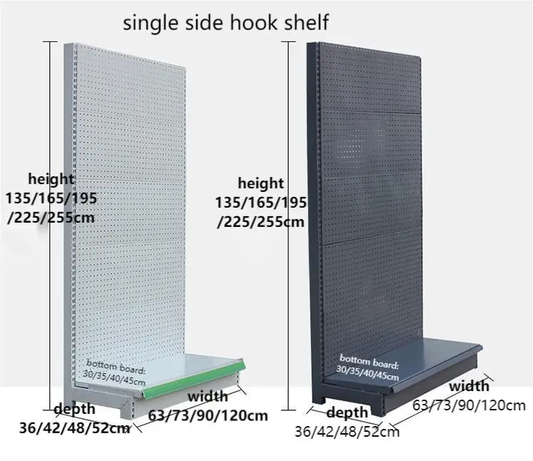 High Quality Full Shop Customization Supermarket Shelves For Retail Store Customized Gondola Supermarket Stand Store Shelf