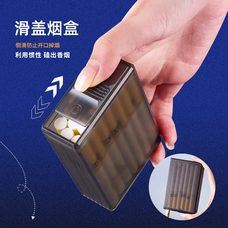 YH109 factory direct Focus brand 20 pcs cigarettes holder Pure cigarette Box case ,Customized in color and logo
