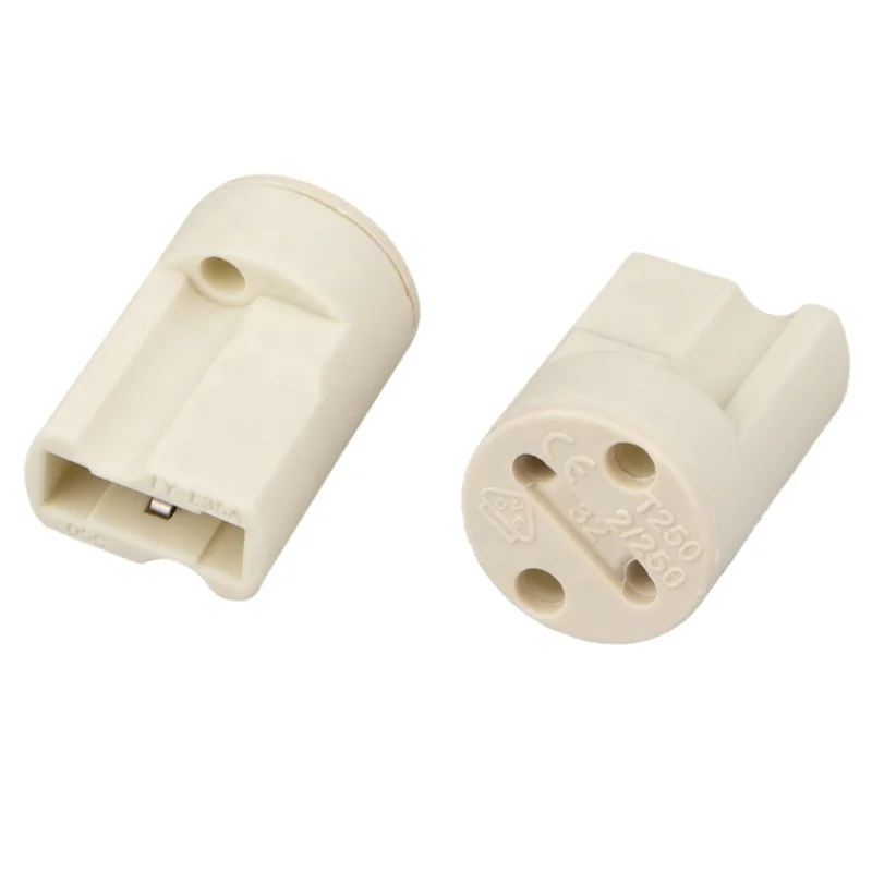 High quality GU10 ceramic lamp holder GZ10 halogen lamp accessories