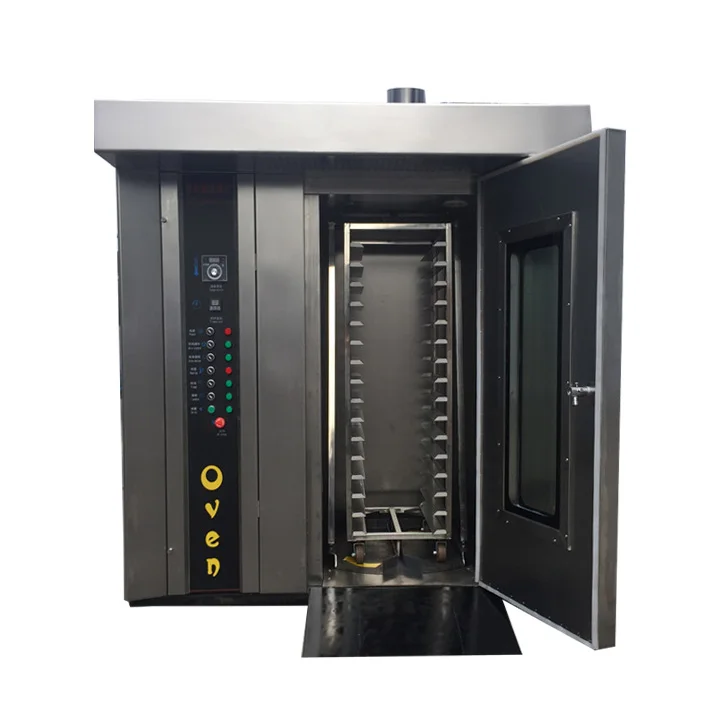 Commercial High Quality Rotary Oven With Electric Heating Bread Cake Baking Oven Industrial Bakery Rotary Rack Oven for Hotels