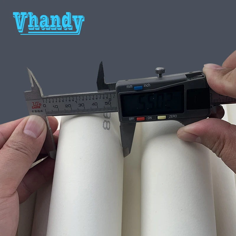 VHANDY изготовленный на заказ высокой температуры огнеупорные оксида алюминия высокой точности керамический ролик