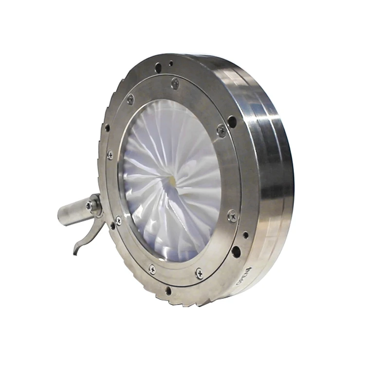 AKMK Food grade  Iris diaphragm valves AD series for  silo