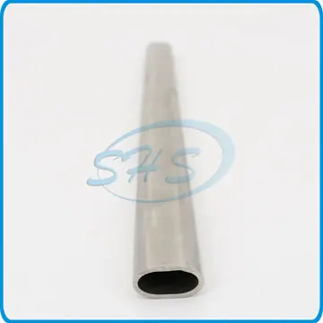 Flat Sided Oval Pipes AISI 201 304 316L Stainless Steel with Satin or Mirror ERW Tube Stainless Welded 300 Series Pipes