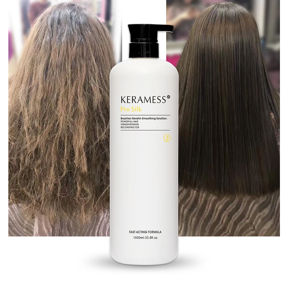 LONG Lasting Hair Smoothing Treatment rejuvenates hair Complex Brazilian Keratin Blowout