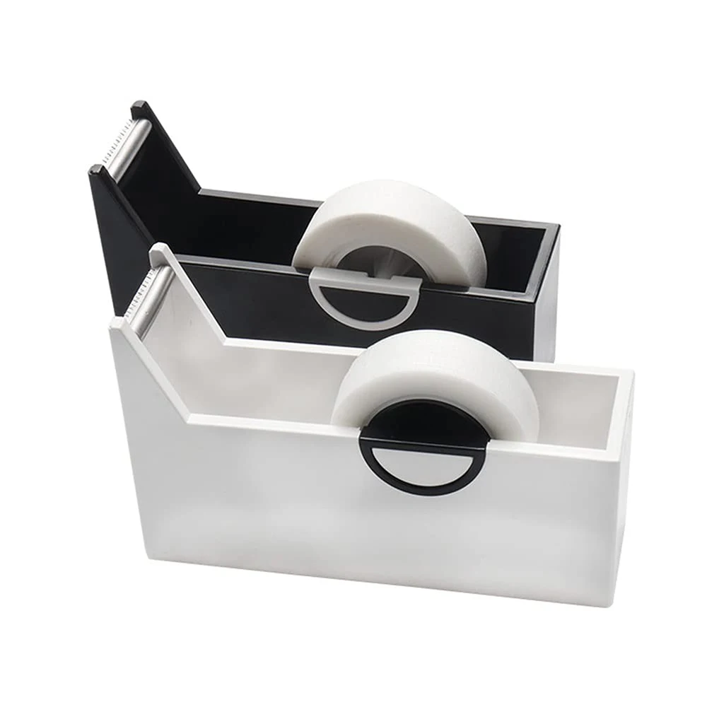 High Quality Custom Eyelash Extension Heart  Pink Lash Adhesive Tape With Cutter Dispenser