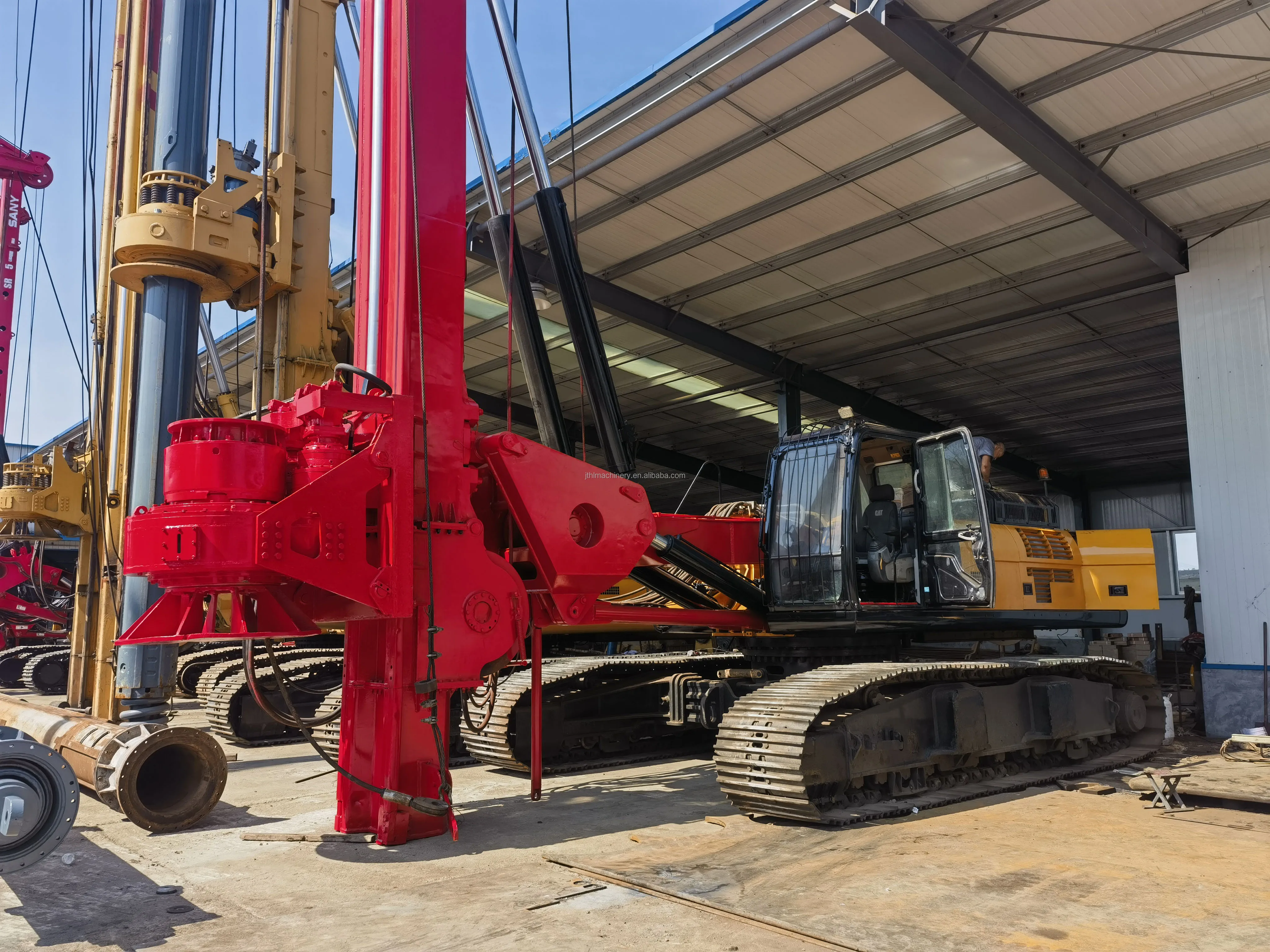 used SANNY SR360R Mobile Rotary Drilling Rigs 360KN Rotary Drilling Rig