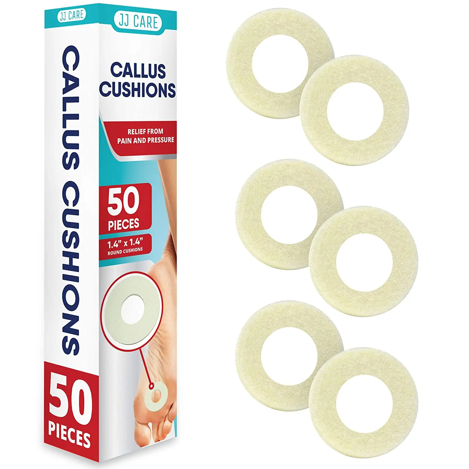 Протекторы для ног медицинского класса с круглым носком подушки-кукуруза мягкие ватные фетровые подушечки-кукуруза облегчения боли в ступнях