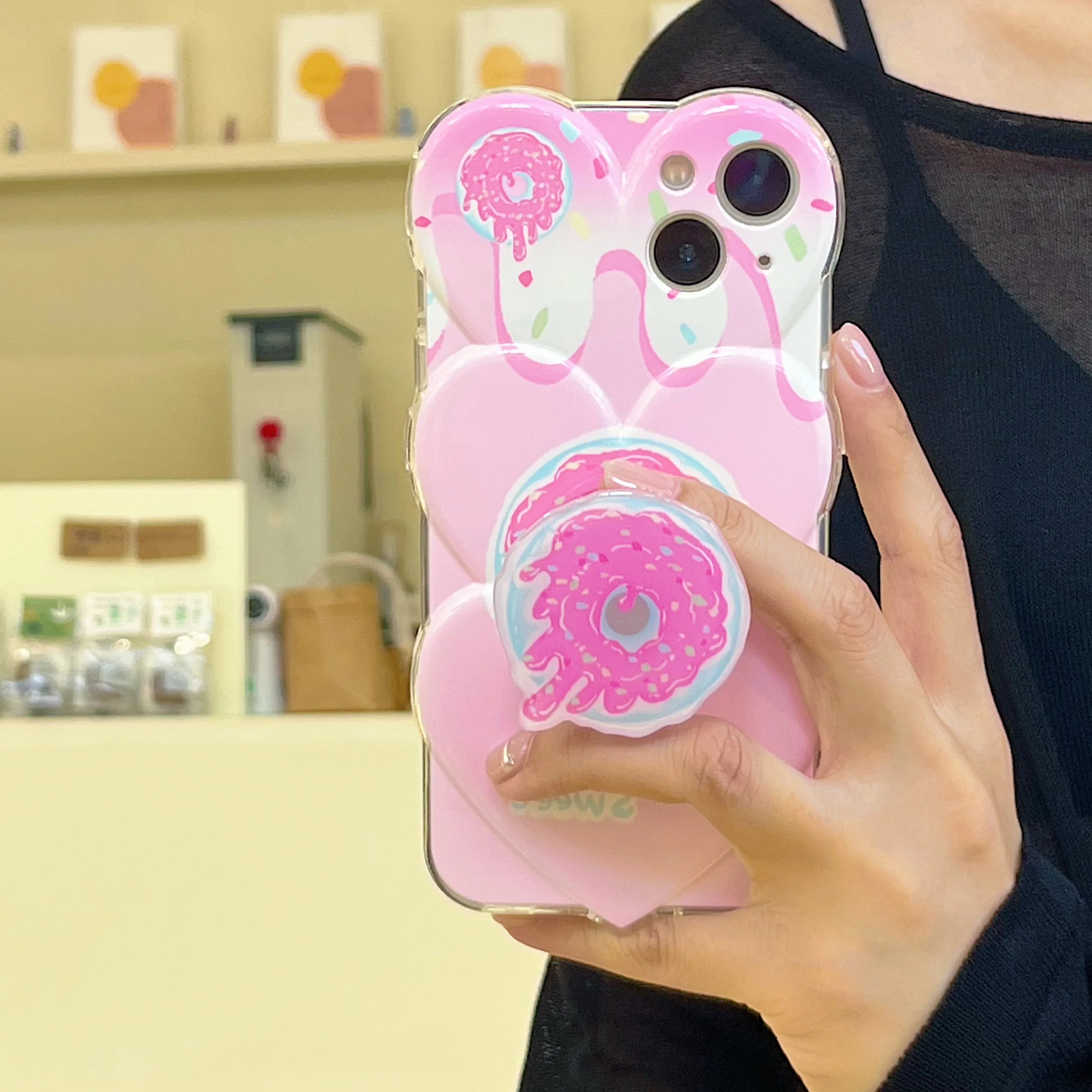 For iphone 14 case hot style hearts with bowknot design dreamy love for iphone 13 12 pro max phone case cover for girl