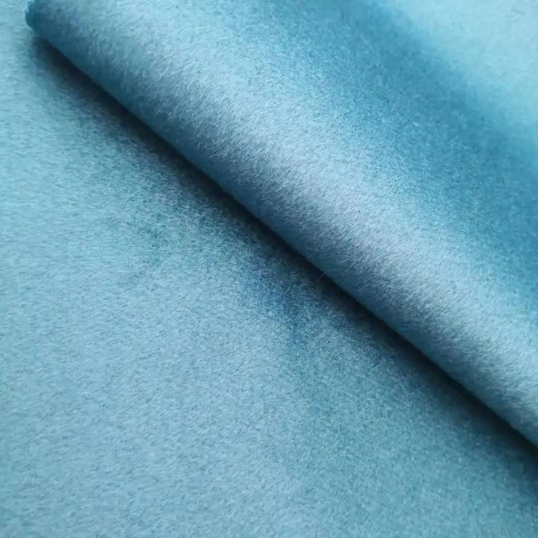 Italy  High Quarltiy Fabric 100%Cashmere Fabric for Winter Women Coat Customized Warm Touch Plain