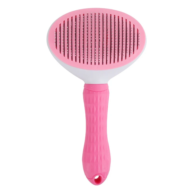 Cat Grooming Brush Dog Hair Cleaning Slicker Brush Pet Hair Remove Comb