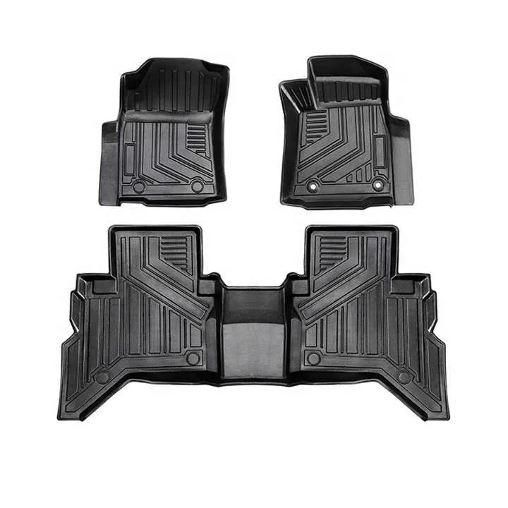 High Quality Wholesale Custom Cheap Wholesale TPE Car Mats For Toyota Hilux Revo 2019-2023 3D Car Floor Mats
