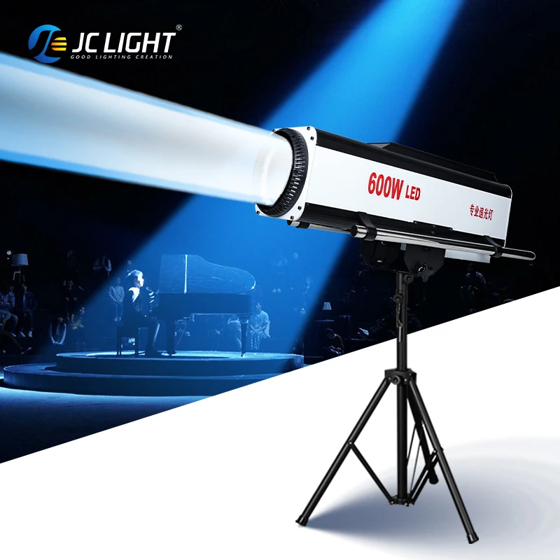 High Power Dmx 512 Led Spotlight Stage 600w Follow Spot light for Performance Event Theater Concert Show