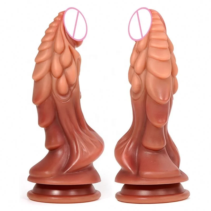 Girlspower Kirin Jade Shaped Dildo Liquid Silicone Gradient Color for Men Animal Dildo Dragon Didol Sex Toys For Women