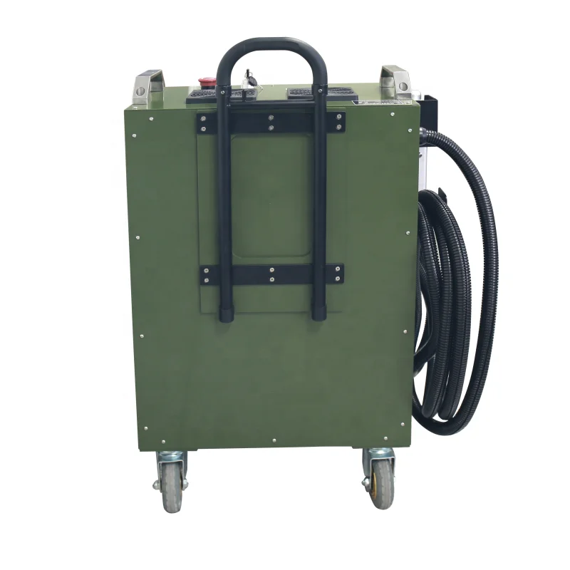 MRJ-Laser 200W pulsed fiber laser cleaning machine for rust paint wood cleaning