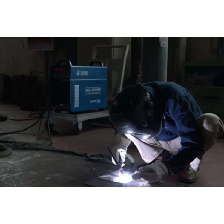 WS-500HD мощный 2 в 1 TIG/MMA IGBT инвертор аргонно-дуговая сварочная машина с импульсным двигателем постоянного тока