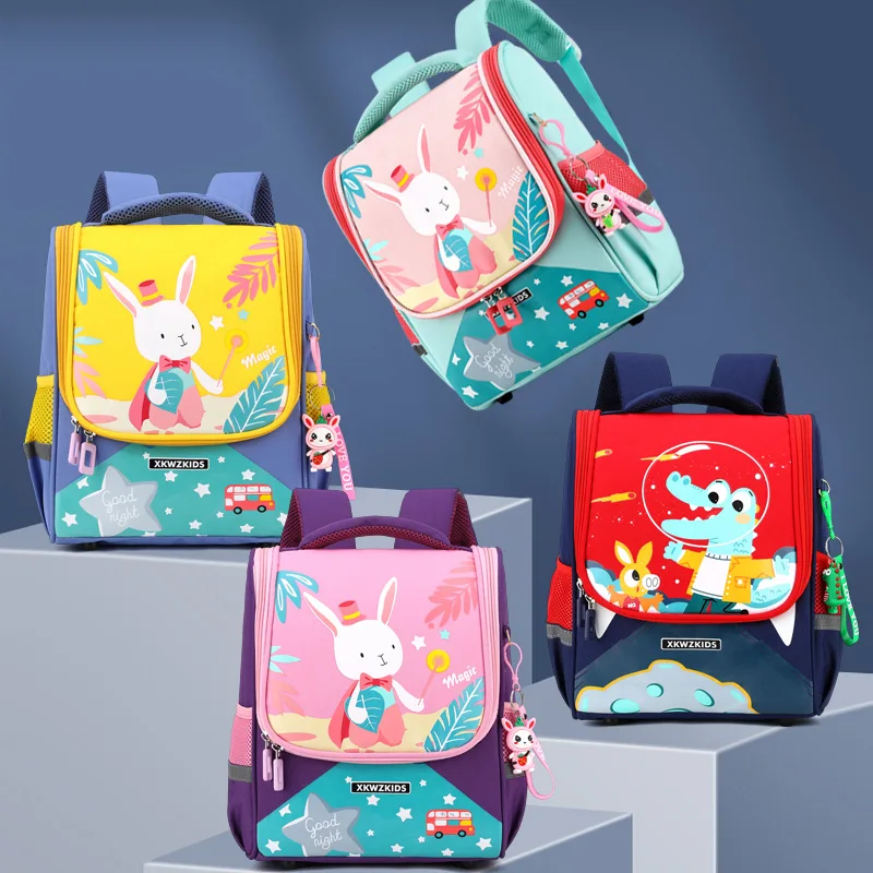 Rabbit stylish kawaii student smiggle wholesale animal 2022 children book back pack school bags kids backpack