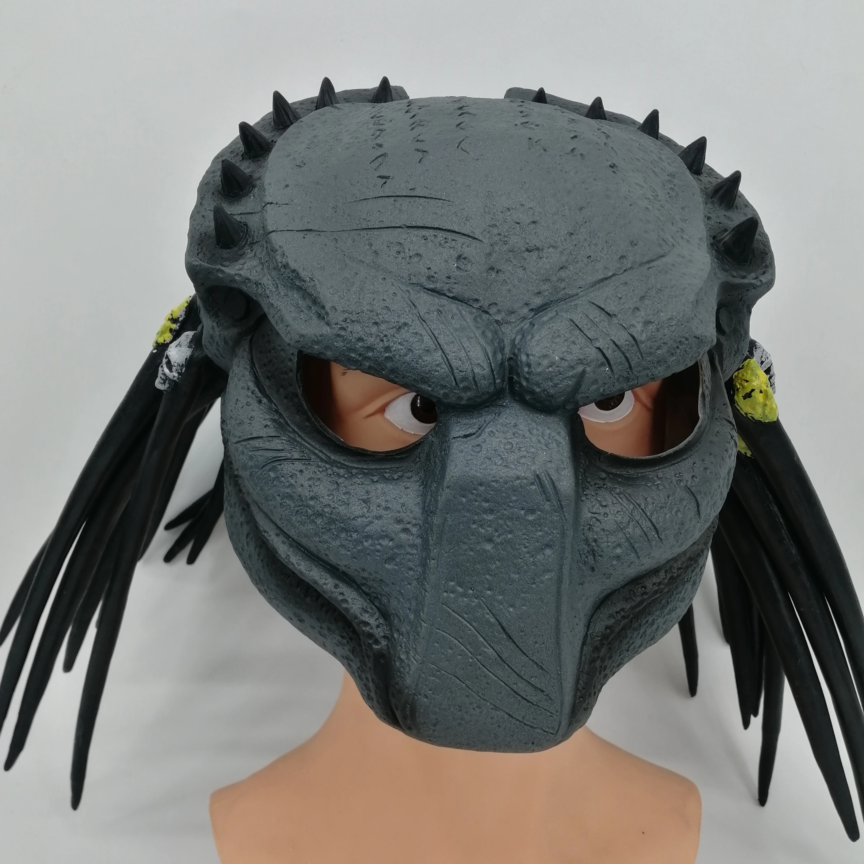 HALLOWEEN Alien Predator Full Face Mask Latex Helmet Halloween Cosplay Costume Props