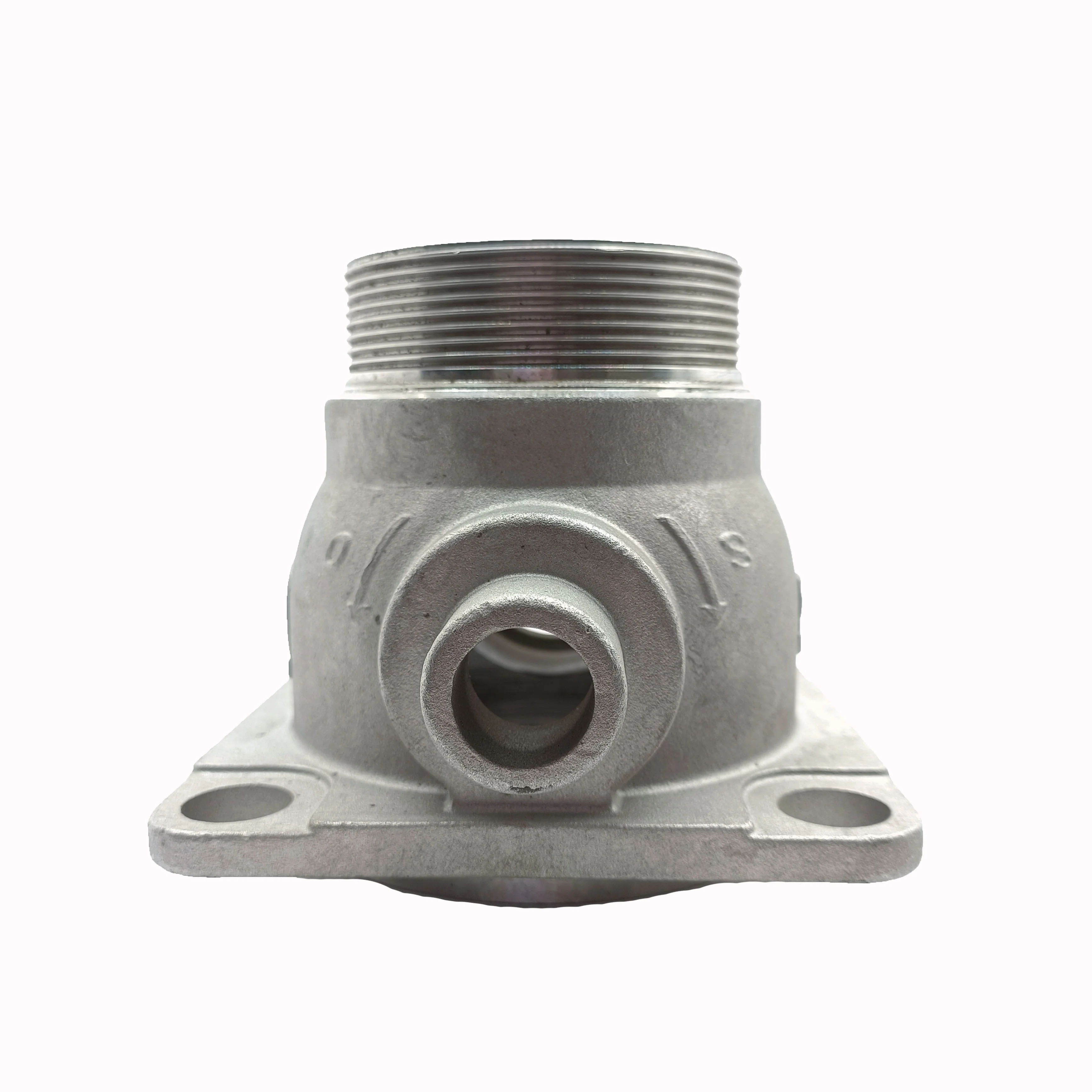 Stainless steel hose clamp spare parts ball valve hydraulic pump housing 5 way pipe fitting