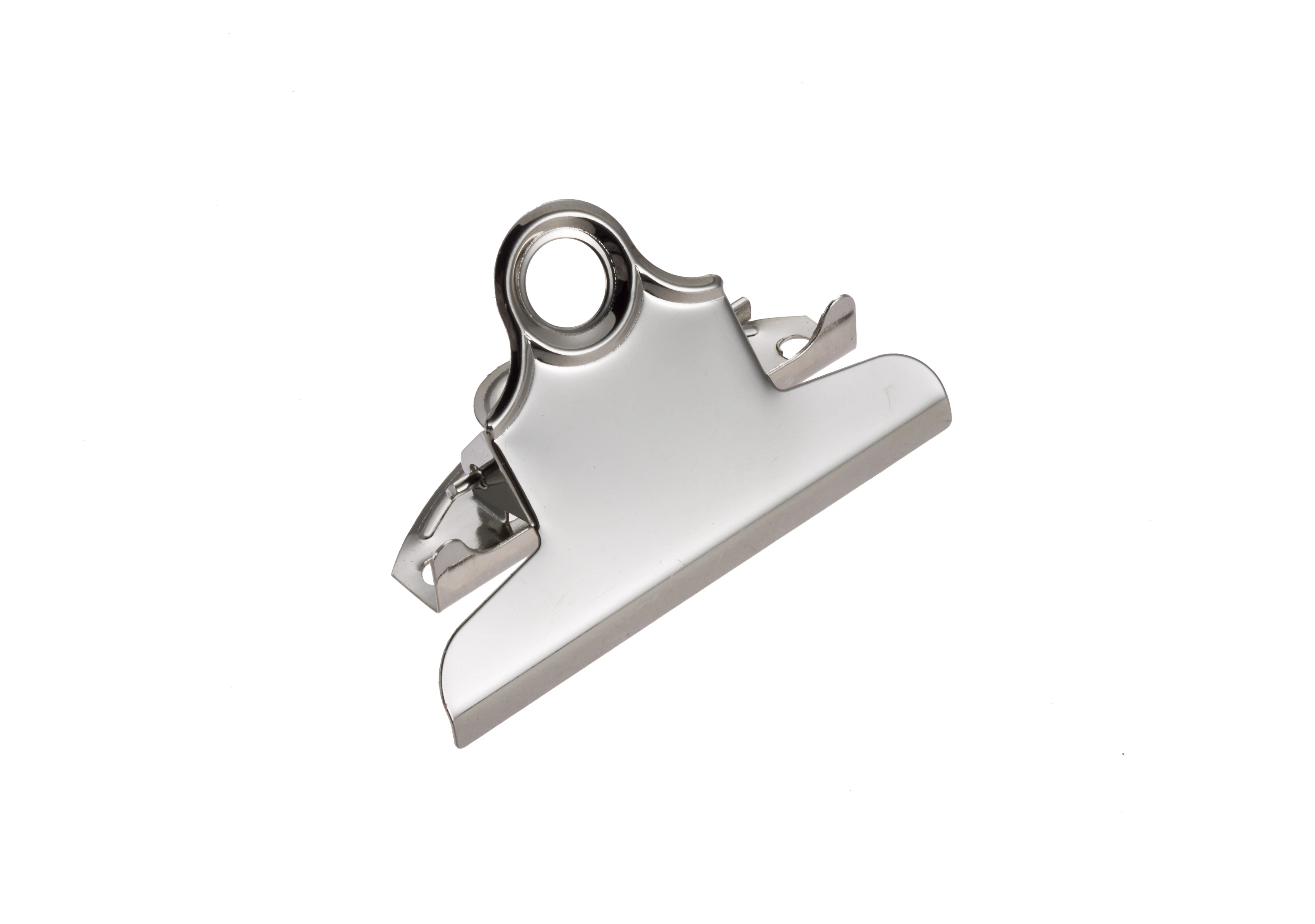 silver small metal clipboard clip/jumbo clipboard clip