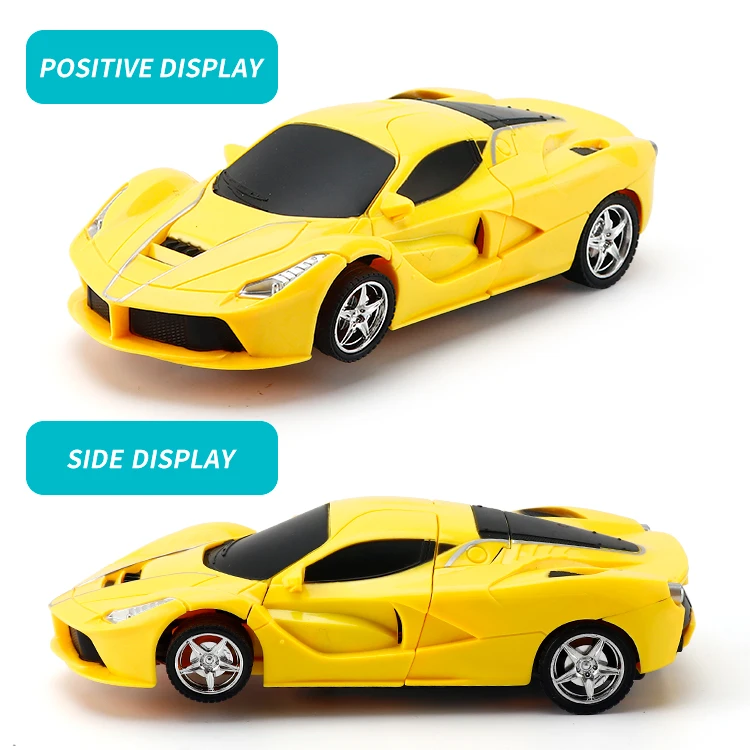 Popular Deformation Children Toys Super Deform One Key Deformation Transforming Robot Car
