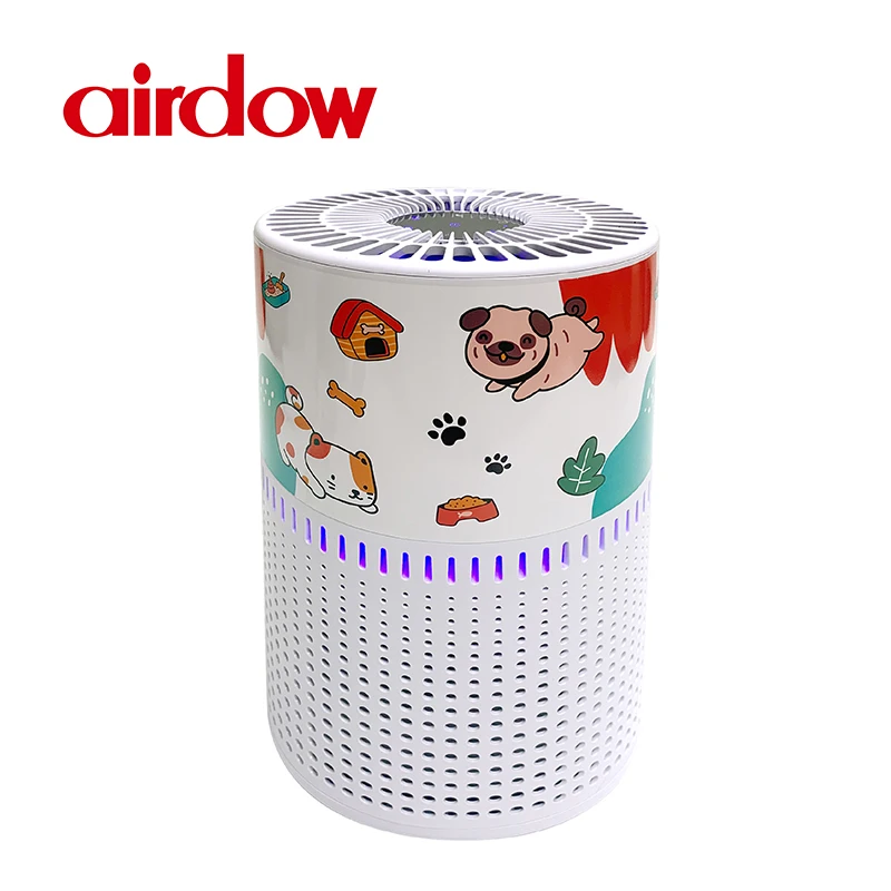 Wholesale Factory Price Remove Dust Smoke Pollutants Odor Desktop Use Room Hepa Air Purifier For Home Allergies Pets Hair In Bed