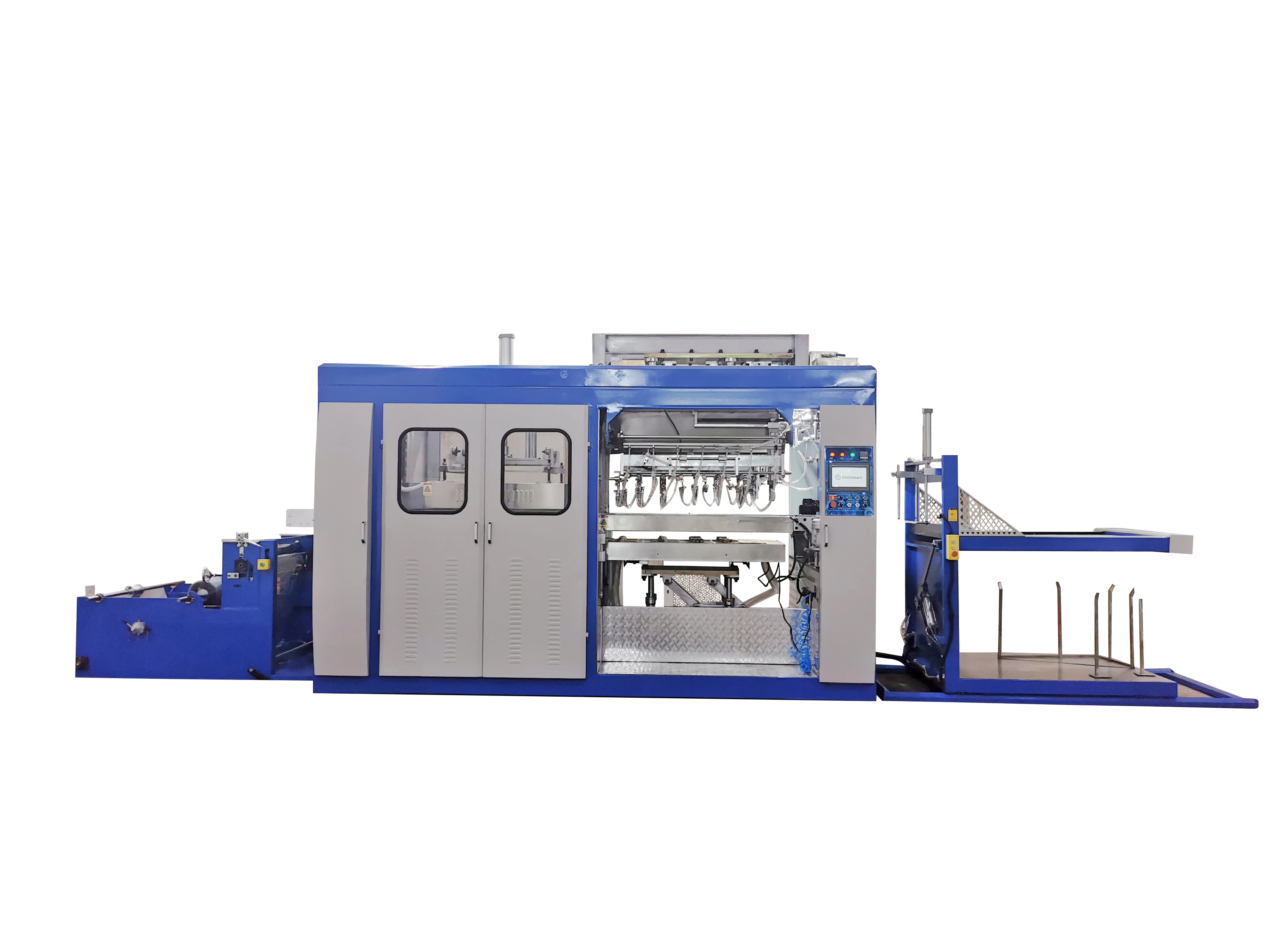 Plastic Fruit Cosmetic Tray Container Vaccum thermoforming Forming Machine