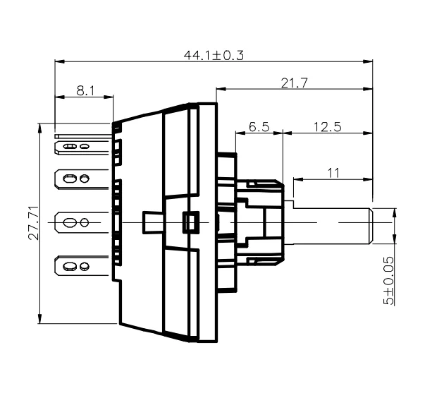 Kitchen Appliance Part 5 6 7 Position Electric Ice Crusher Juicer Blender Machine Switch