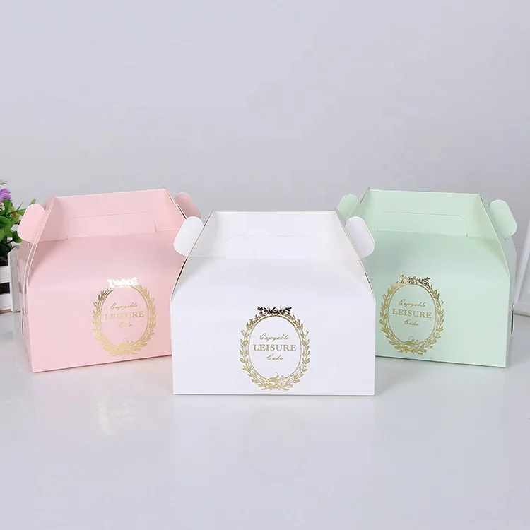 
birthday cake box mousse cheese packing box 