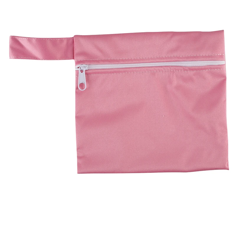 Ananbaby Hot Sale Customized Mommy Wet Dry Diaper Bags Snap Handle Reusable Baby Small Wet Bag Waterproof