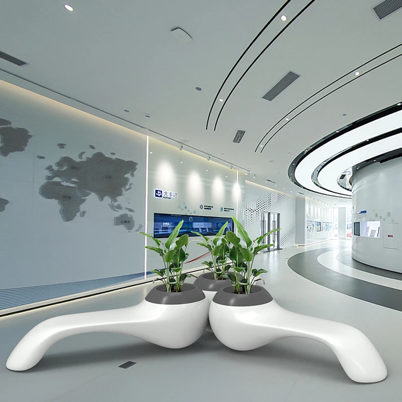 Y877 Tobacco Pipe  creative chair customized airport waiting lounge chairs bench waiting station for outdoor or indoor