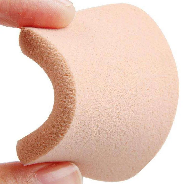 Wholesale makeup cosmetic sponge puffs round powder puff blending makeup sponge blender