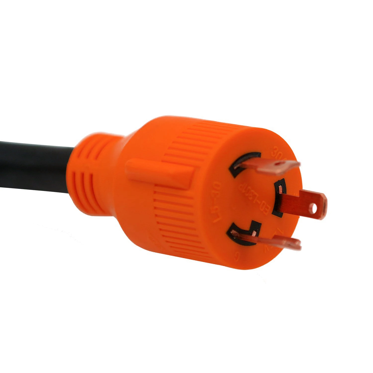 3Prong NEMA L5-30P 30 Amp Male to NEMA TT-30R 30 Amp Female Dogbone RV Adapter RV Electrical Converter Cord Generator Adapter