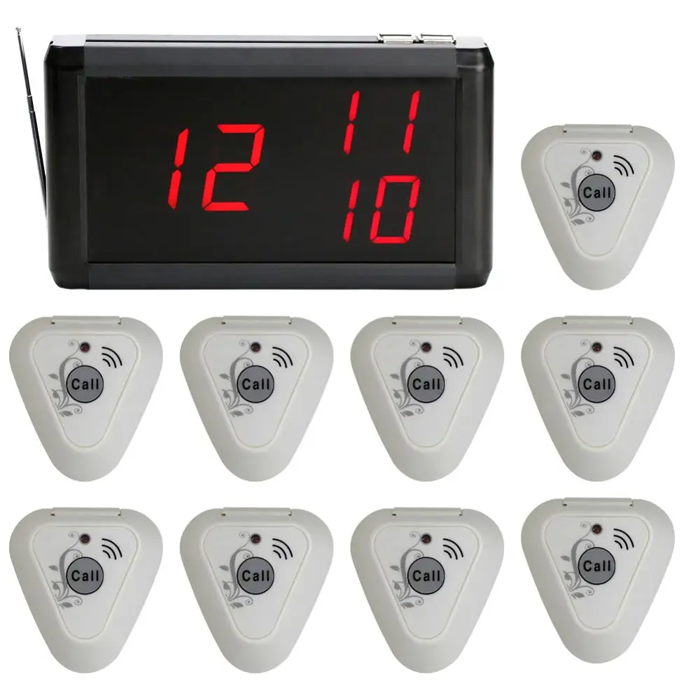 CATEL CTM699 Receiver CTT31 Call Button Wireless Calling System for Restaurant