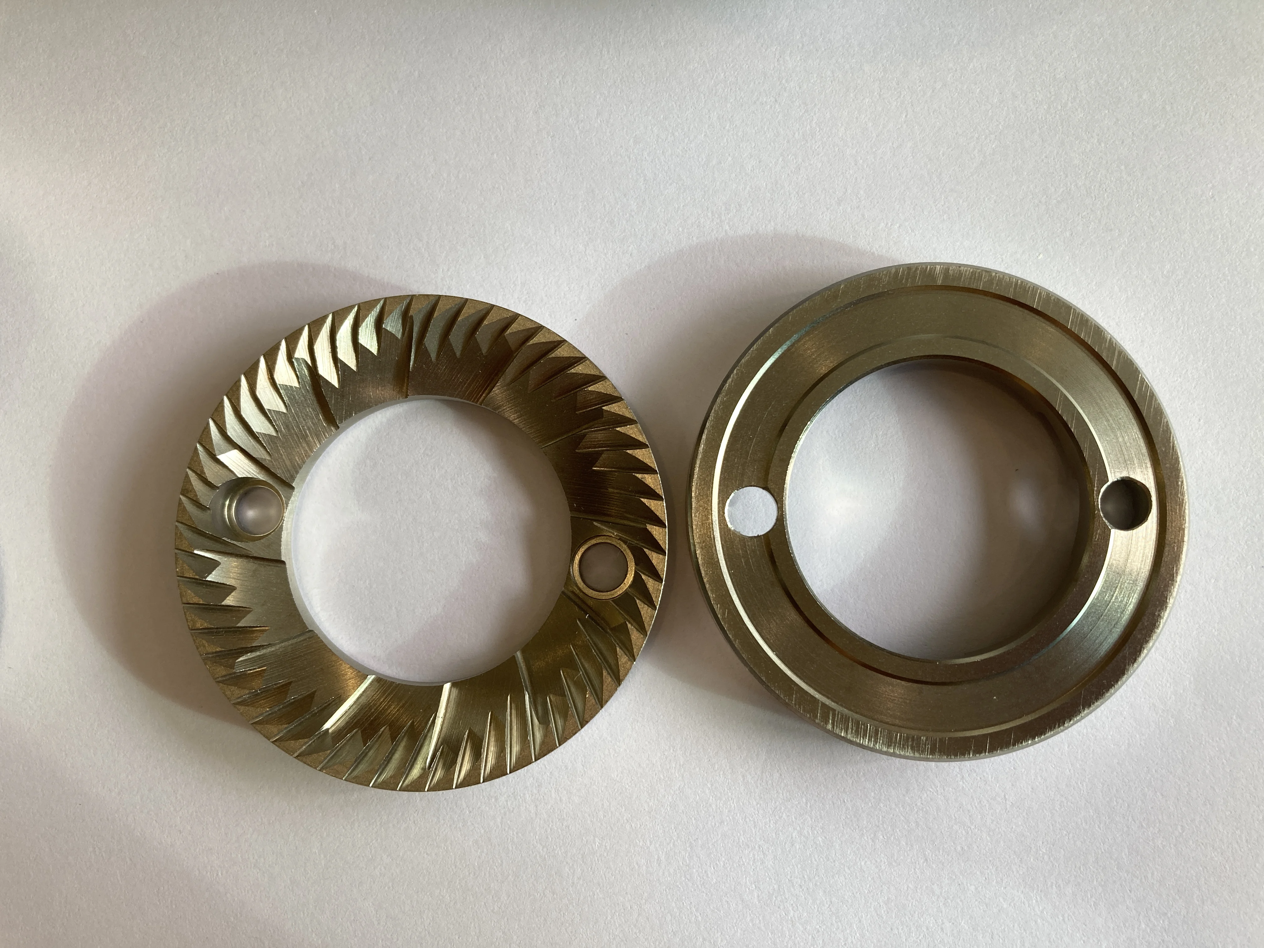 Original SUS420 Standard 59.5mm 60mm flat burr coffee grinders grinding burr blades for Coffee Gear replacement and improvement