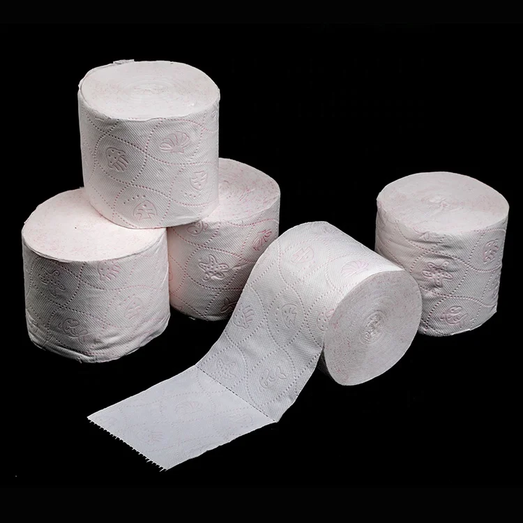 Wholesale Customized Super Quality High Absorbent White Label Standard Roll Printed Toilet Tissue