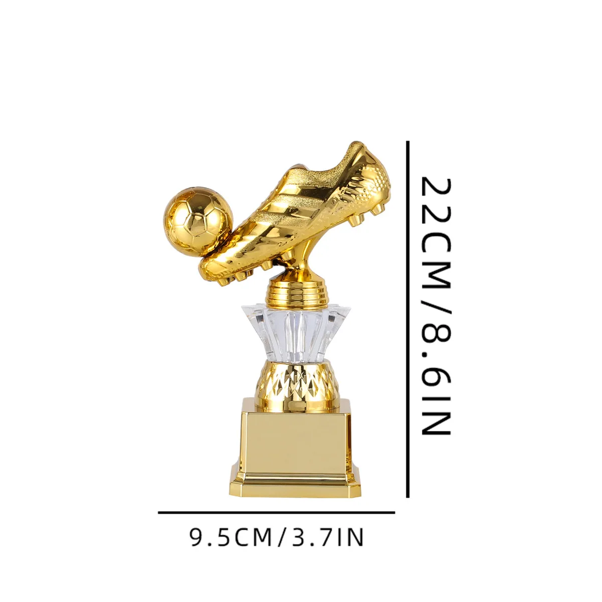 Best Seller High-Grade Colored resin Trophy Manufacturer Customize Logo resin Awards for Business Sports Event