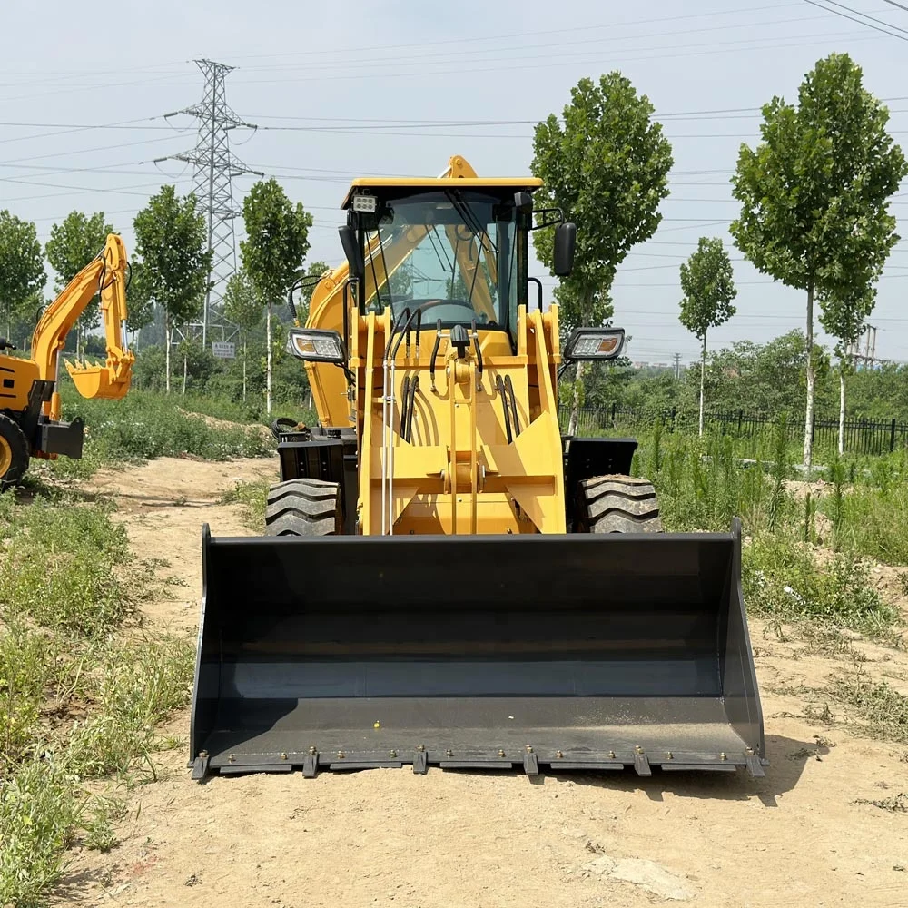 TOSH EPA China New Backhoe Price Mini Retroexcavadora Backhoe Loader
