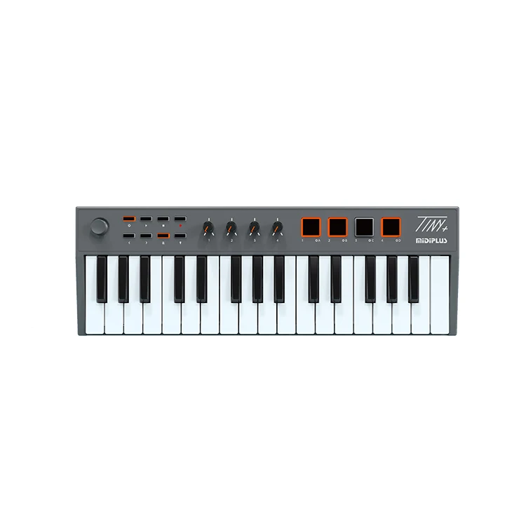 MIDIPLUS TINY+ High-Quality 32-Key Usb Midi Keyboard Mini Instrument Key Design Professional-Grade Music Control Console