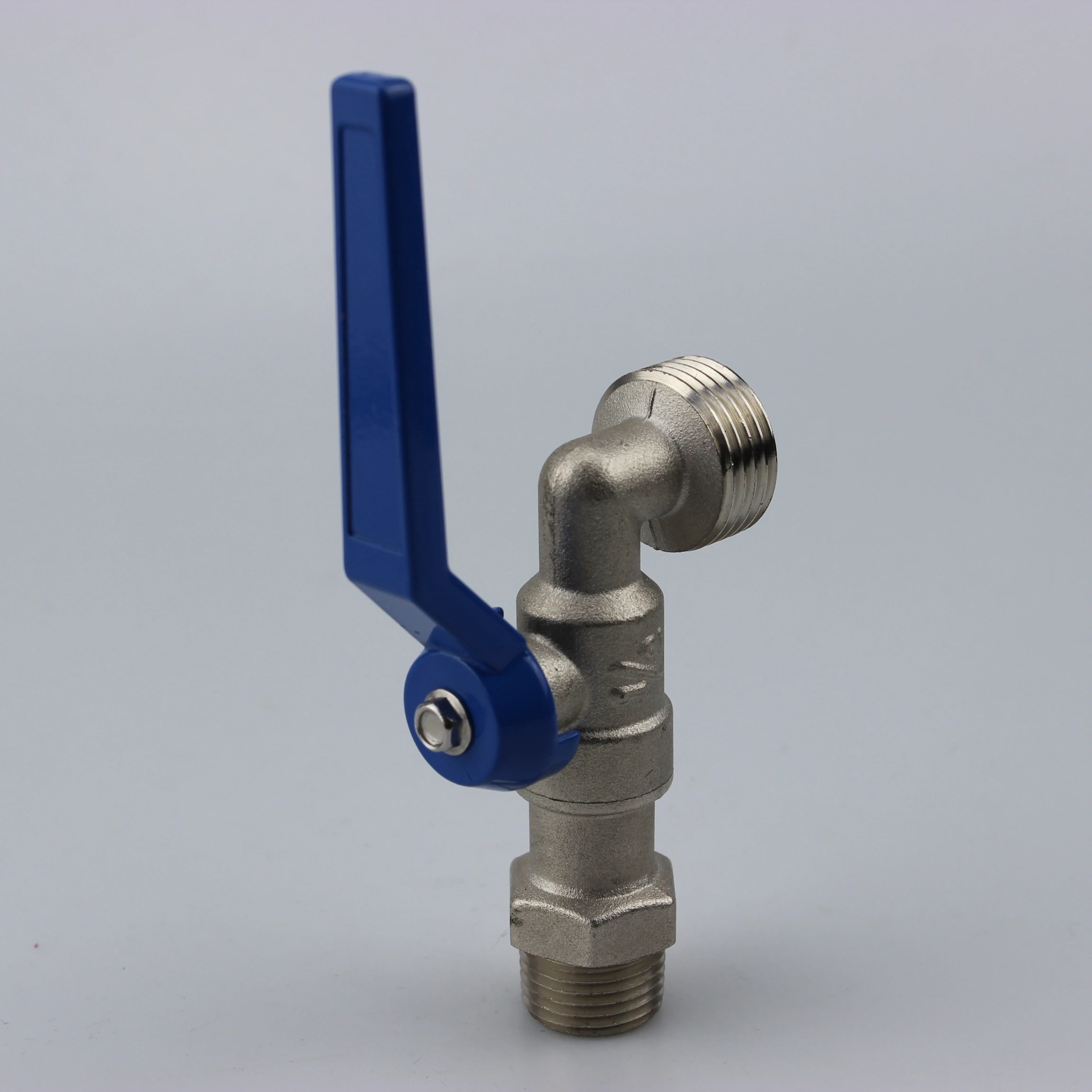 ZHENGQU factory hydraulic brass faucet brass bibcock valve with long aluminum handle